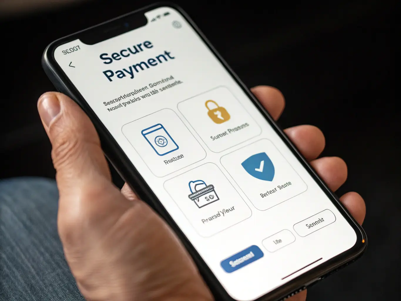 An image depicting a secure online transaction with the 2C2P logo prominently displayed, emphasizing the security and reliability of their financial products.